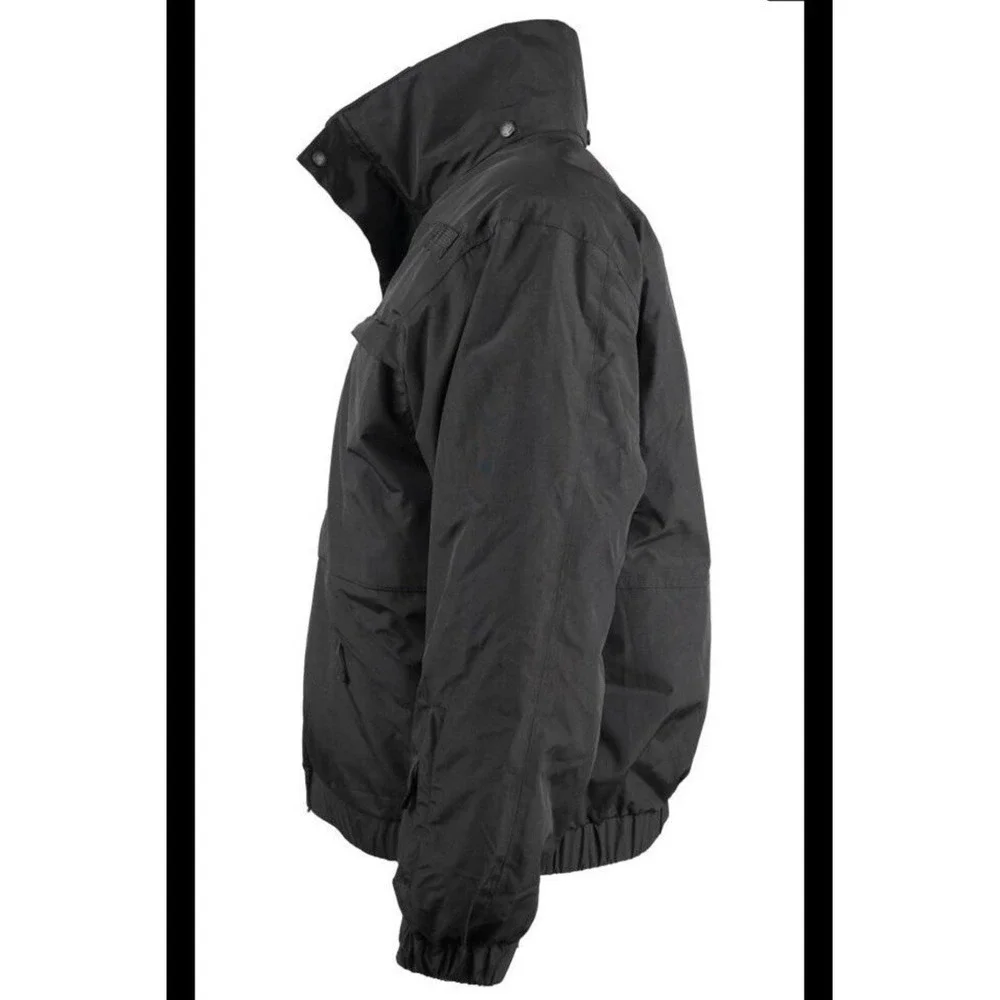 LA Police Gear 5 In 1‎ Duty Black Jacket NWT SIZE LARGE